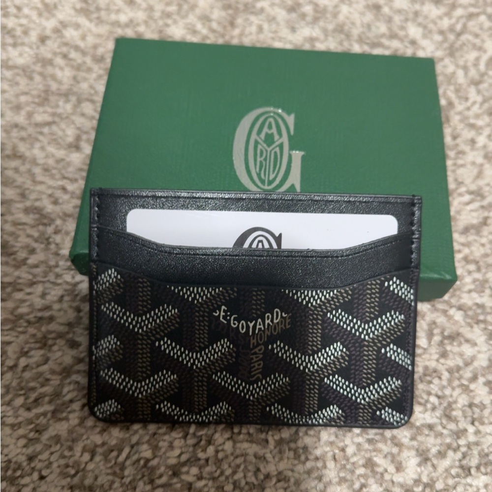 Goyard Black Card Holder